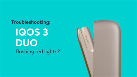 iqos flashing lights meaning.